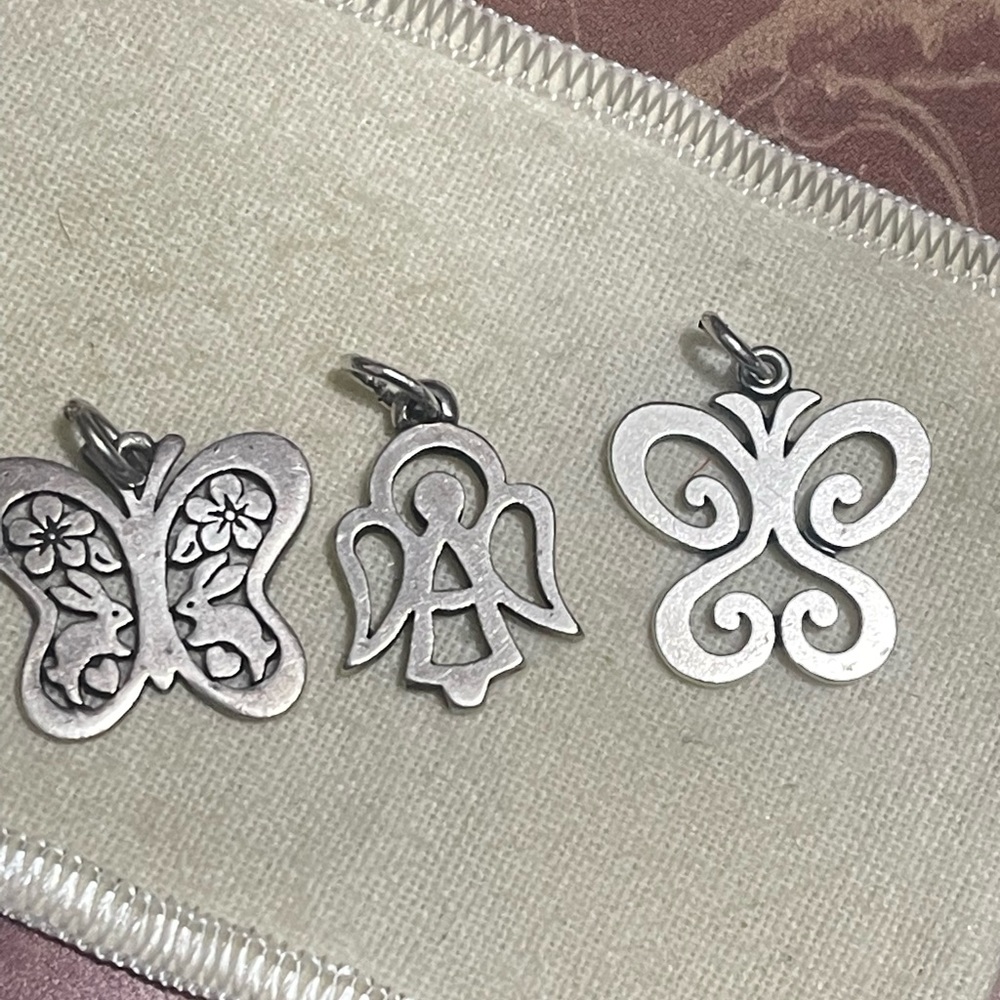 James Avery 3 retired charms